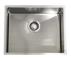 ABK Bingara rostfri diskho 50x40 cm för planlimning, undermontering och övermontering BIN50FVI