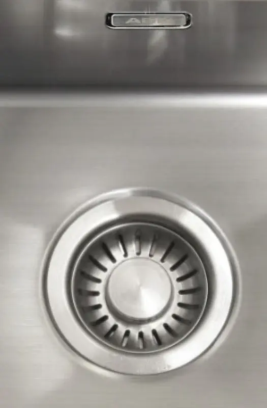 ABK Bingara extra stor diskho i rostfritt stål 80x40cm för planlimning, underlimning och infällning BIN80FVI