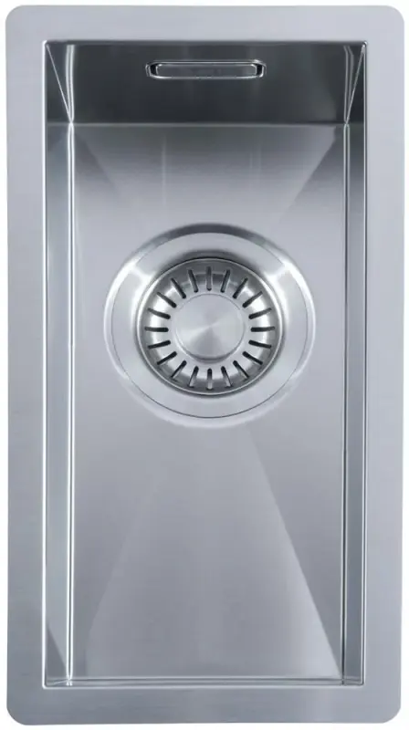 ABK Baronga liten rostfri diskho 16x34 cm för planlimning, undermontering och toppmontering BAR16FVI