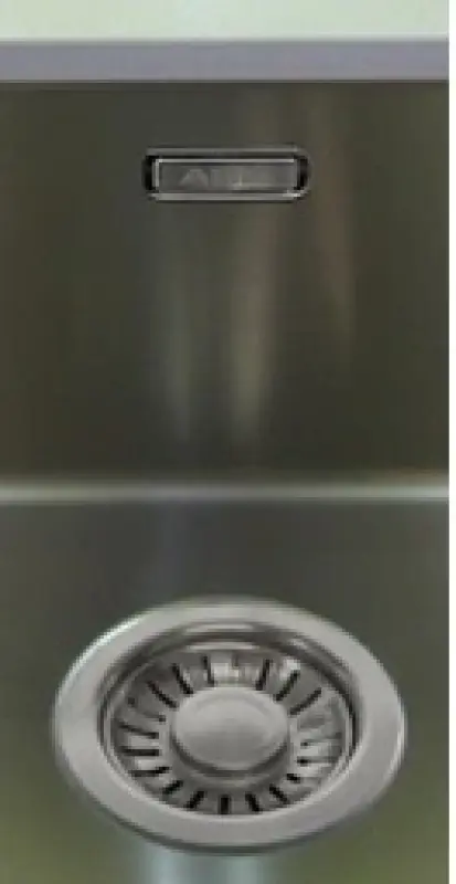 ABK Baronga extra stor rostfri diskho 80x40 cm planmontering undermontering och toppmontering BAR80FVI