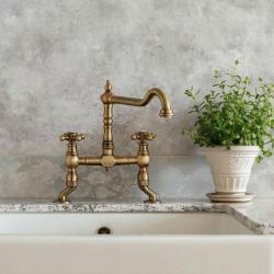 Nostalgisk kökskran Brons V1979BRST