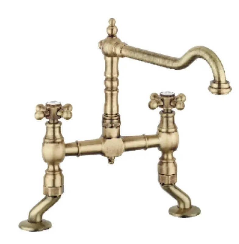 Nostalgisk kökskran Brons V1979BRST