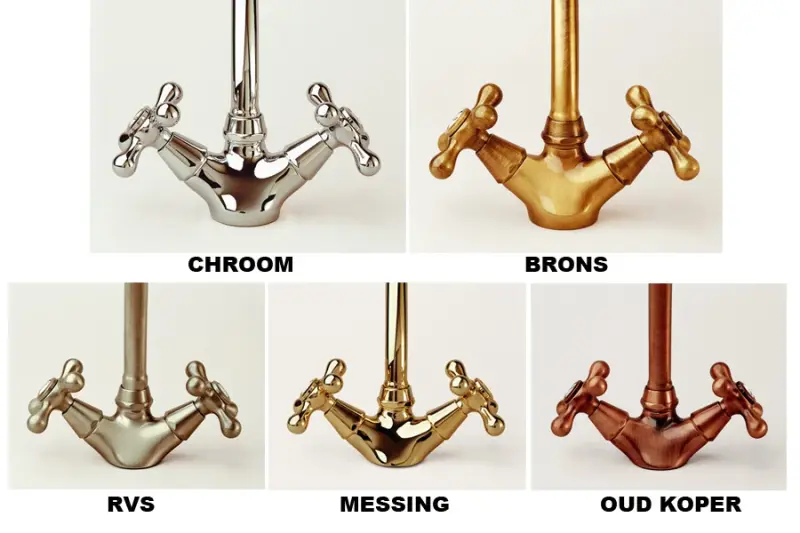 Nostalgisk kökskran Brons V1979BRST