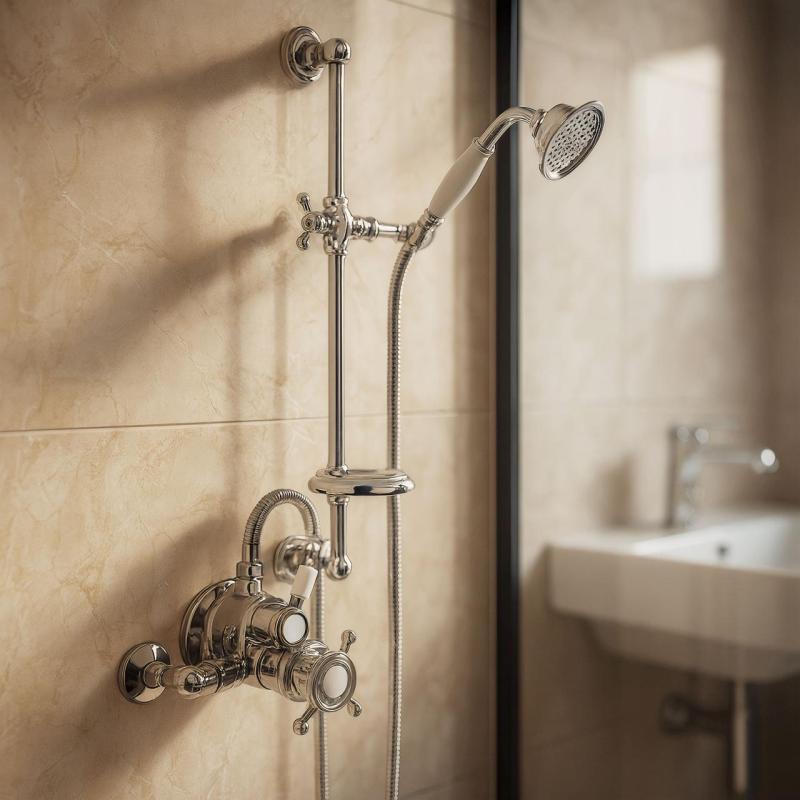 Huber Victorian Termostatisk Duschset Krom 190R.VT01H.CR