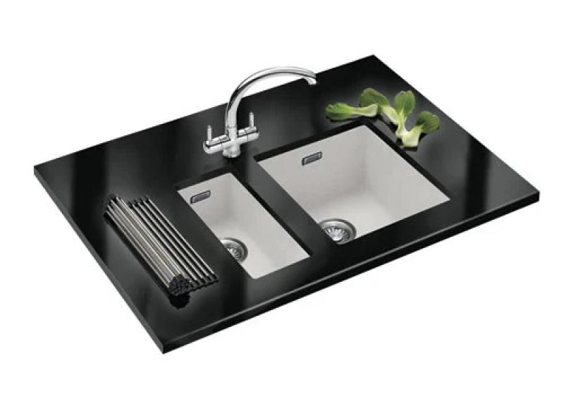 Franke Sirius 2 S2D 110.34 vit plast diskho 34x41cm undermontering 125.0252.229