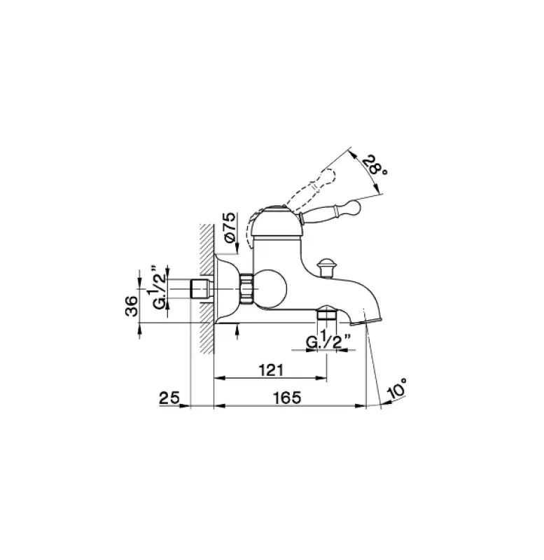 Cisal Arcana Royal Badblandare Krom AY00013021