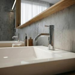 Waterevolution Flow tvättställsblandare krom T11001