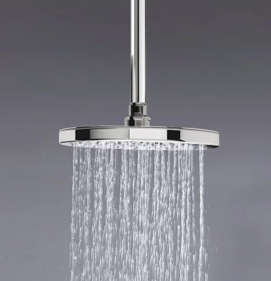 Waterevolution Flow huvuddusch 250 mm med takanslutning krom T164201