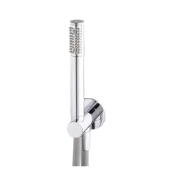Waterevolution Flow badrumsgarnityr komplett med vägganslutning krom T162101