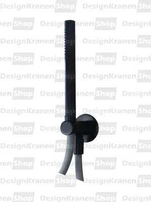 Waterevolution Flow badrumsset komplett med vägganslutning mattsvart T1621PR