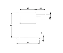 Waterevolution Flow inbyggnadsblandare krom 1208512402
