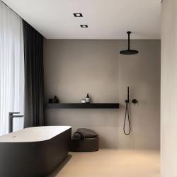 Waterevolution Flow inbyggnadsblandare matt svart inkl. inbyggnadsdel T11842PR
