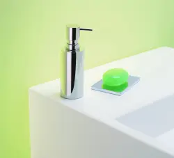Waterevolution Deep tvålpump fristående matt vit A225BR