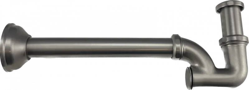 PB Unix klassisk tvättställssifon fontänsifon metall rostfritt stål 1208676932