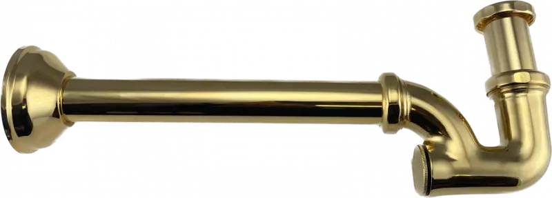 PB Unix klassisk tvättställssifon metall guld 1208676942