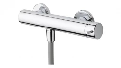 Waterevolution Flow duschblandare med duschset krom T14001