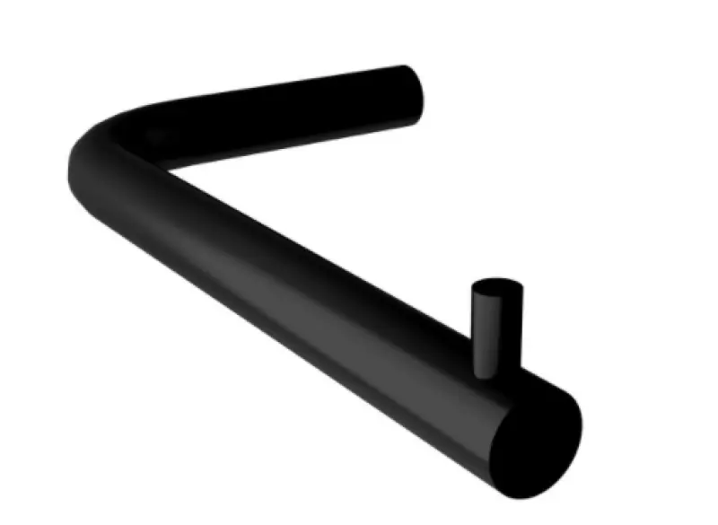 Waterevolution Flow Toalettrullehållare utan lock matt svart A130PR