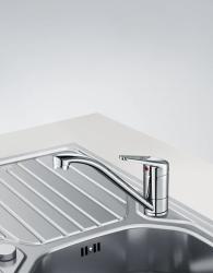 Franke Köksblandare Delta Novara Plus fast pip krom 115.0347.142