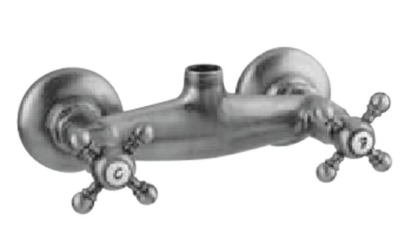 PB klassisk kran, påbyggnadsduschblandare med kraftiga knoppar, krom, överanslutning 1208855302