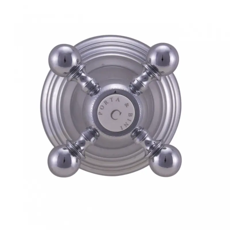 PB klassisk inbyggd kran med stjärnventil Krom 1208855562