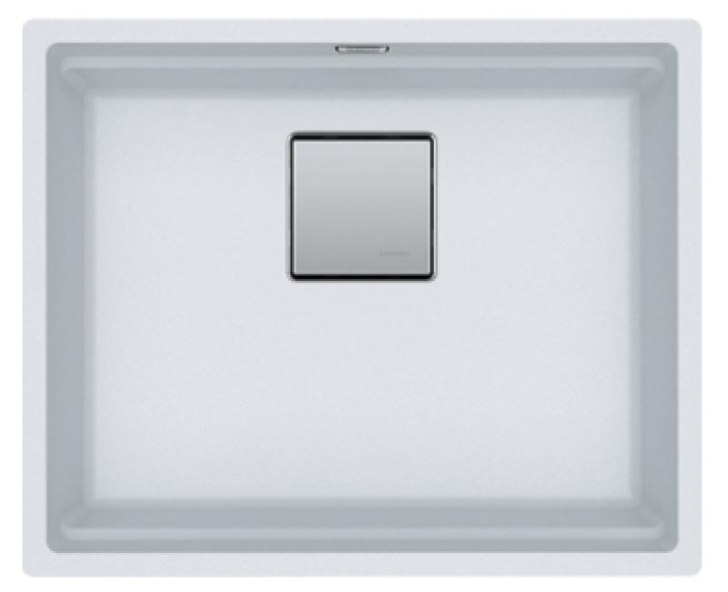 Franke Kubus KNG 110.52 diskho 52x42 vit granit undermonterad 125.0512.506