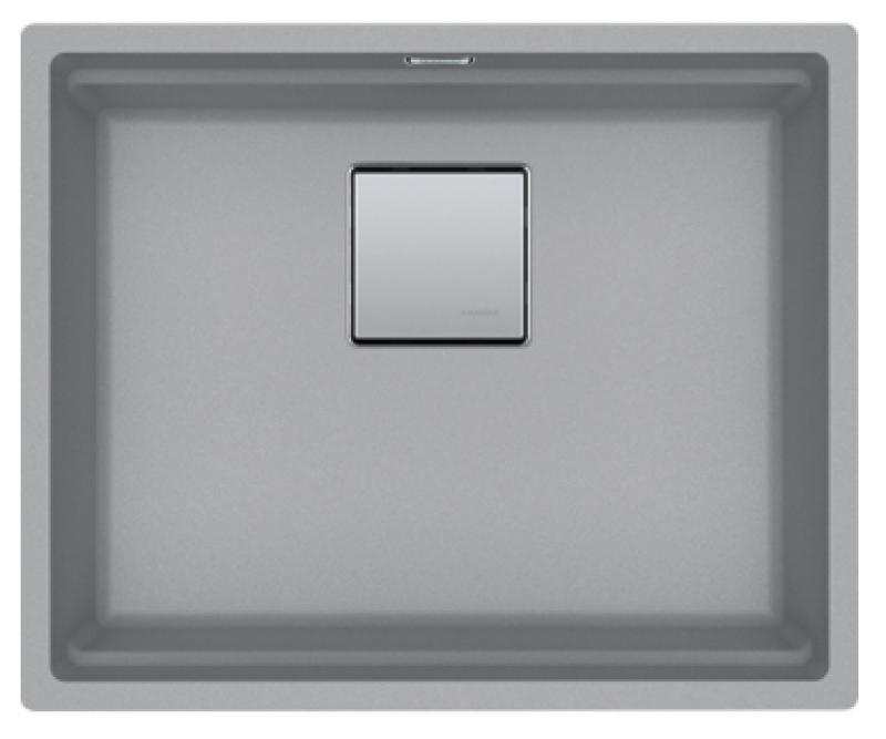 Franke Kubus KNG 110.52 diskho 52x42 grå granit undermonterad 125.0512.507