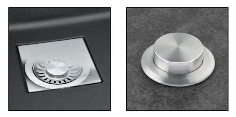 Franke Kubus KNG 110.52 diskho 52x42 onyx granit undermonterad 125.0512.504