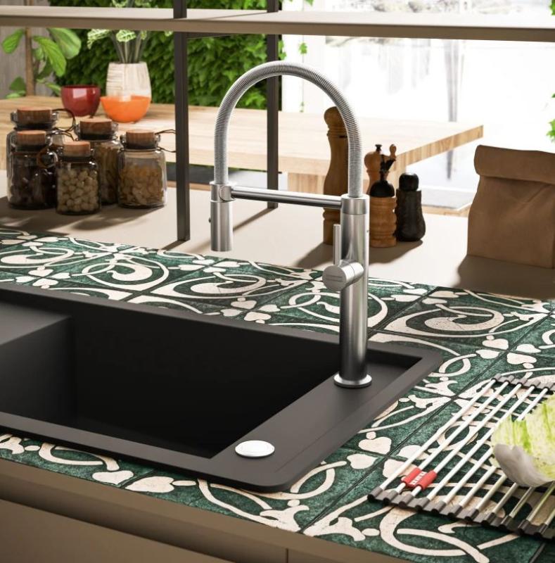 Franke Pescara Semi Pro L Kökskran flexibel pip rostfritt stål 115.0472.960