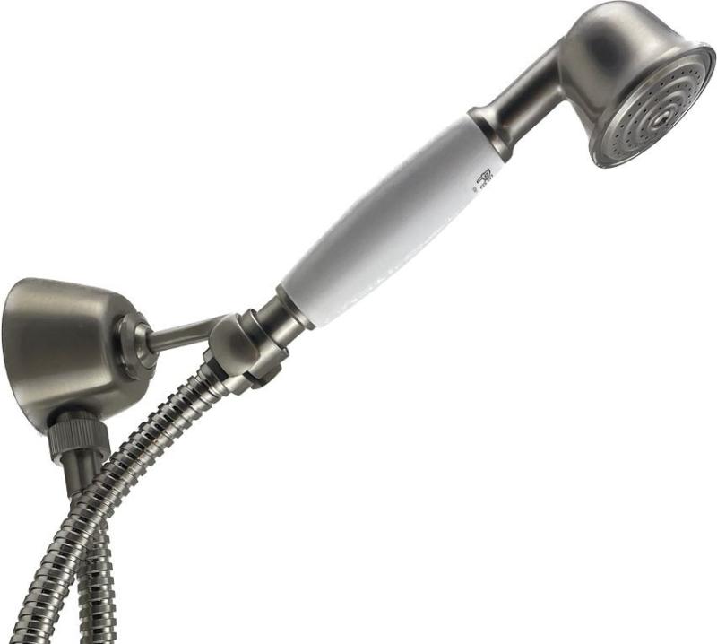 PB klassisk handduschset med upphängningskrok rostfritt stål 1208899032