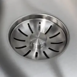 Lorreine 4040SP rostfri dubbla diskhoar 4040 cm planmontering undermontering och ovanmontering 1208920516