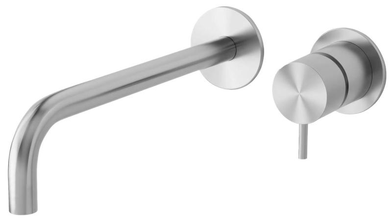 Waterevolution Flow Inbyggd handfatkran i rostfritt stål med utlopp 21 cm T1.16BIEV2