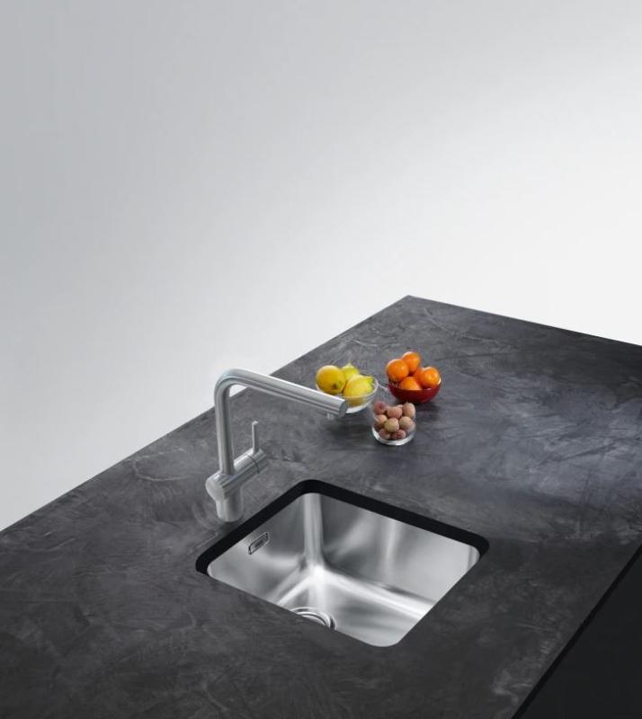 Franke massiv rostfritt stål Kökskran Atlas Neo svängbar pip 115.0521.435