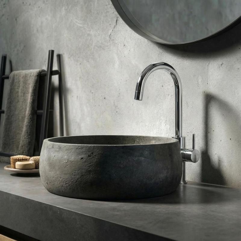 Waterevolution Flow tvättställsblandare hög modell krom T1121FU01