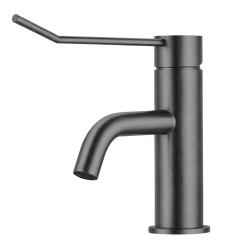 Waterevolution Flow tvättställsblandare inkl. klickplugg PVD gun metal T111GME