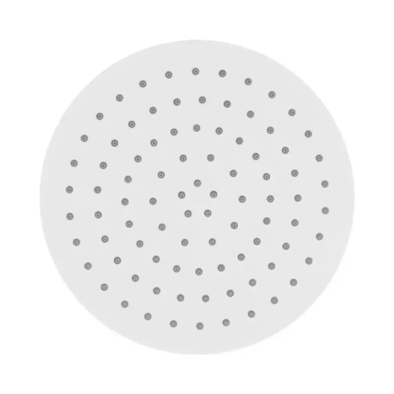 SB Rubinetterie Regndusch Eco Air vattensparande takdusch 25 cm metall matt vit 1208946741