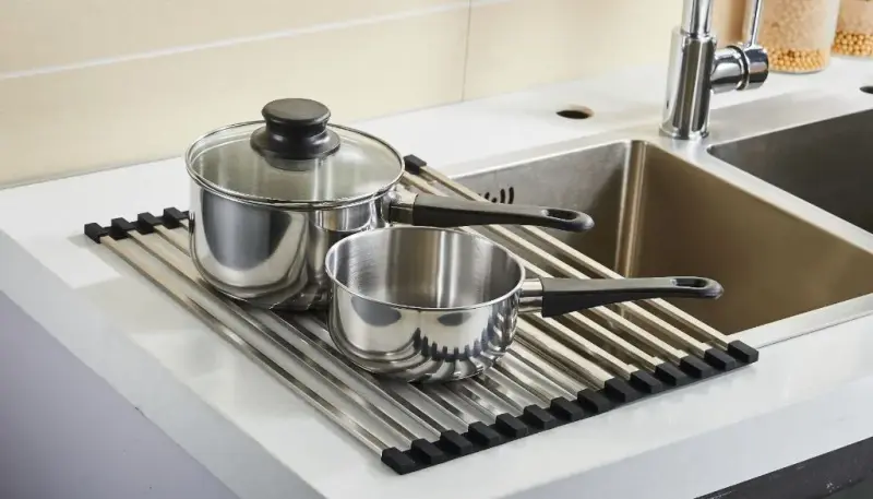 Magisso Aluminium rullmatta över diskho 46 x 32 cm 30104000