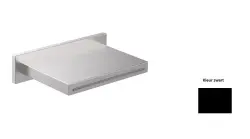 SB Square vattenfallutlopp matt svart