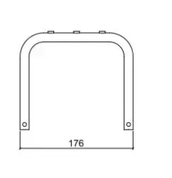Waterevolution Flow Dubbel toalettpappershållare Krom A13101V2