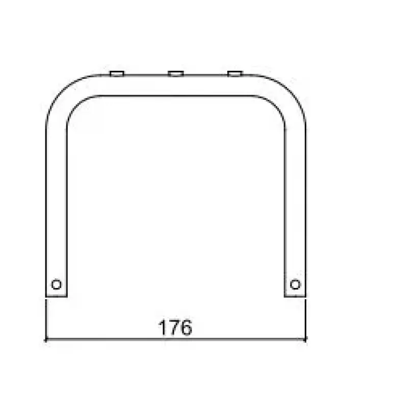 Waterevolution Flow Dubbel toalettpappershållare Krom A13101V2