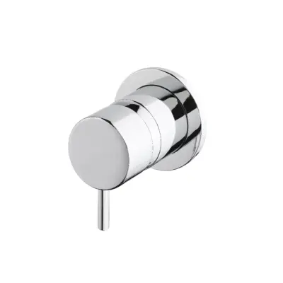 Waterevolution Flow inbyggd blandare i borstat mässing inkl. inbyggnadsdel T11842LE