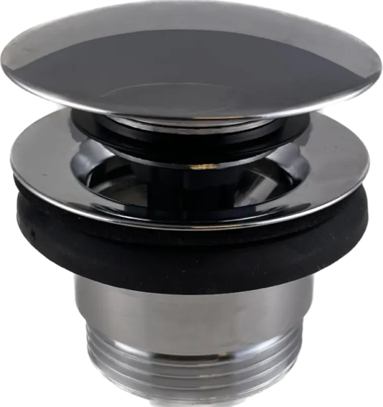 PB Unix tvättställspropp 1 1/4 avstängningsbar push up click clack krom 1208953283