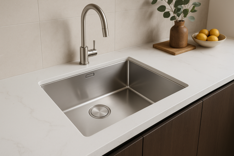 Franke Mythos MYX 110.50 rostfri diskho 50x40cm undermontering 122.0638.199