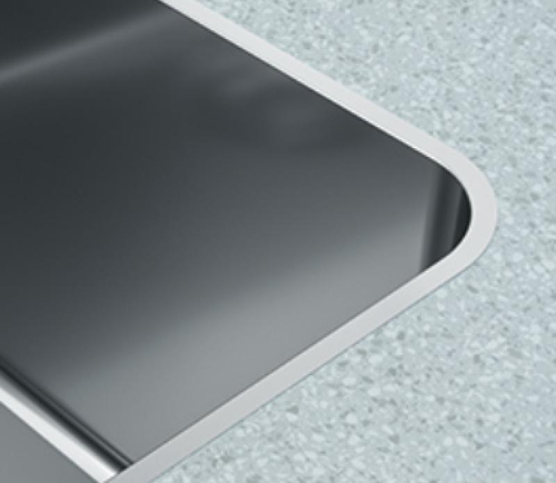 Franke Mythos MYX 210.45 rostfritt stål diskho 45x40cm planmontering 127.0638.275