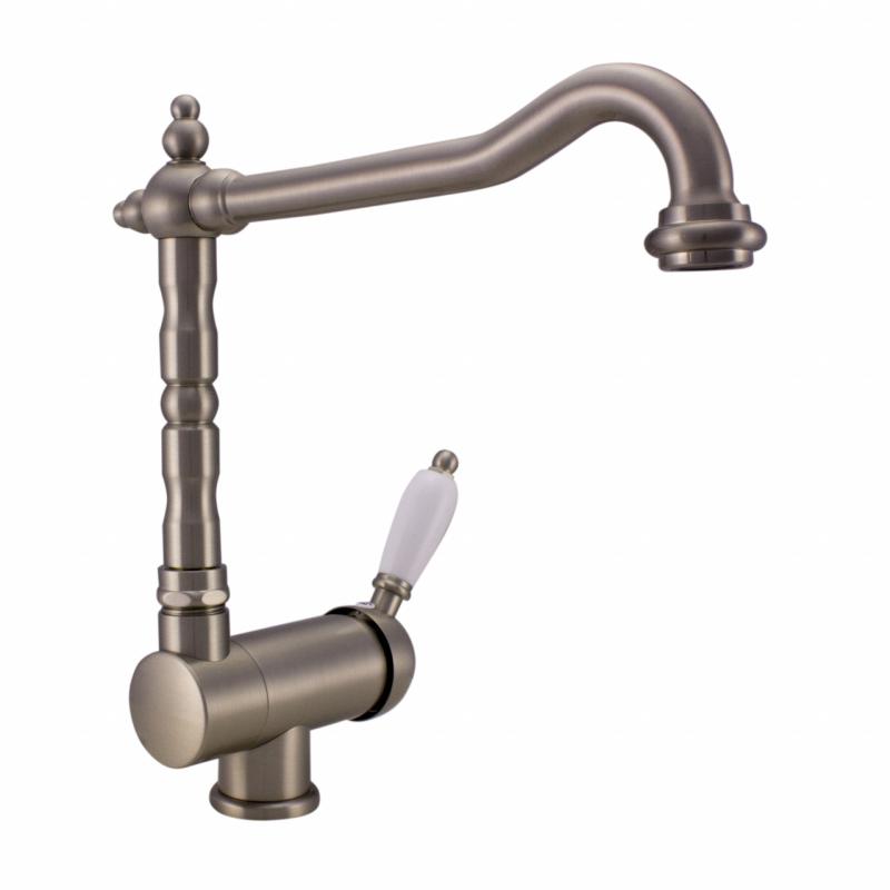 PB Vintage Nostalgisk köksblandare fönsterkran nedfällbar rostfritt stål 1208953757