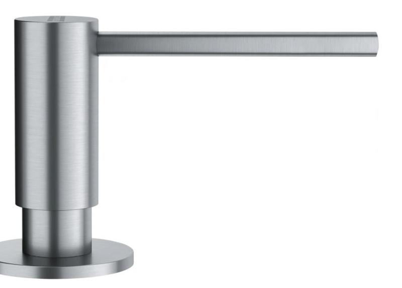 Franke Atlas massiv rostfritt stål Inbyggd tvålpump inox 112.0717.084