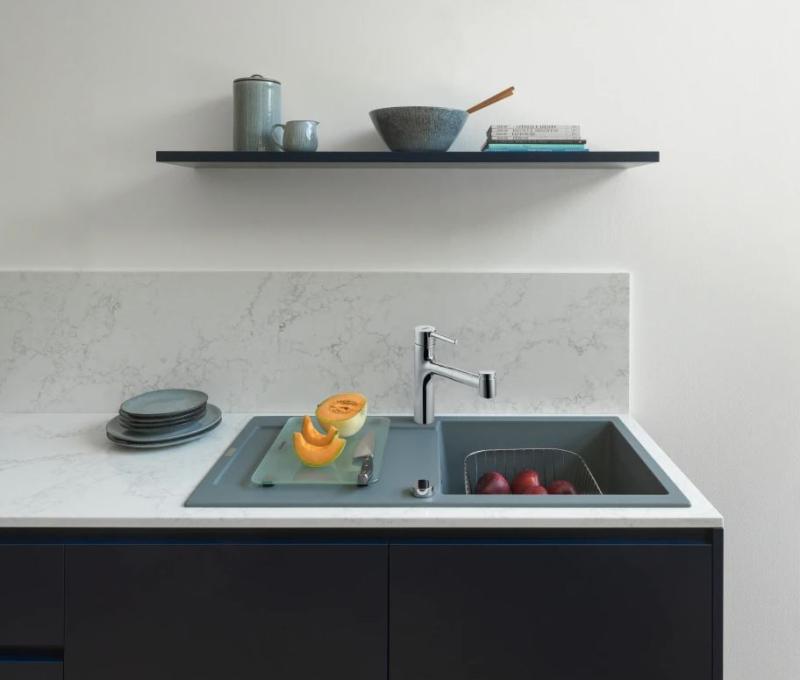 Franke Centro Köksblandare krom med utdragbar dusch 115.0600.131