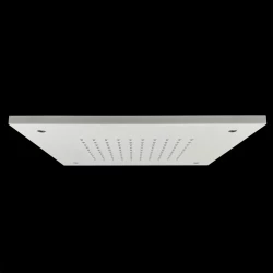 SB Rubinetterie matt vit corian solid surface inbyggd fyrkantig regndusch takduschhuvud 30cm 1208954082