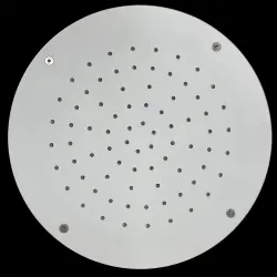 SB Rubinetterie mat vit corian solid surface inbyggd rund regndusch takduschhuvud 30 cm 1208954156