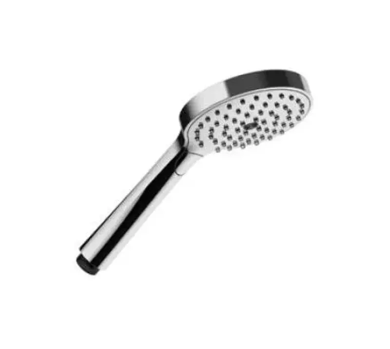 SB Round Duschset matt svart inbyggd komplett