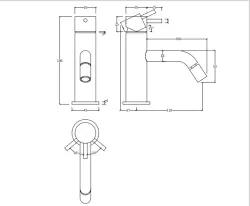 Waterevolution Flow bidéblandare PVD borstad Koppar T120CPE